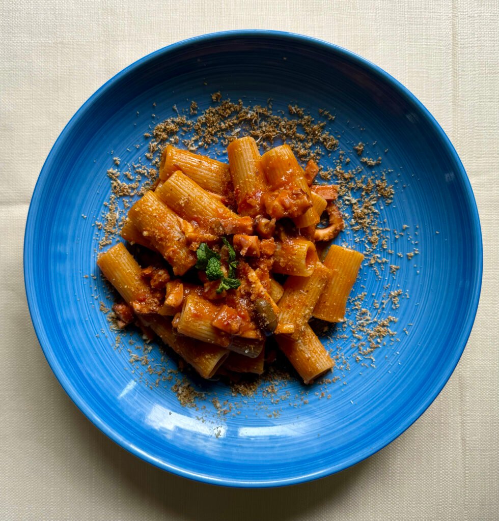 trattoria siciliana da salvatore maccheroni ragu polpo